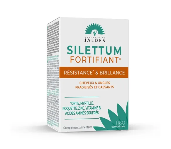 Silettum fortifiant Jaldes - Packung mit 60 Tabletten