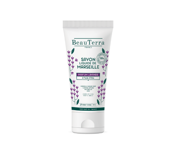 Lavendel Marseille-Seife Beauterra - Tube mit 100 ml