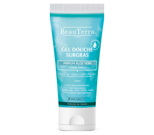 Duschgel mit Aloe Vera Duft von BeauTerra - 100ml Tube - image 1
