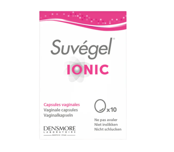 Suvégel ionische Vaginalkapseln Densmore - Packung mit 10 Kapseln