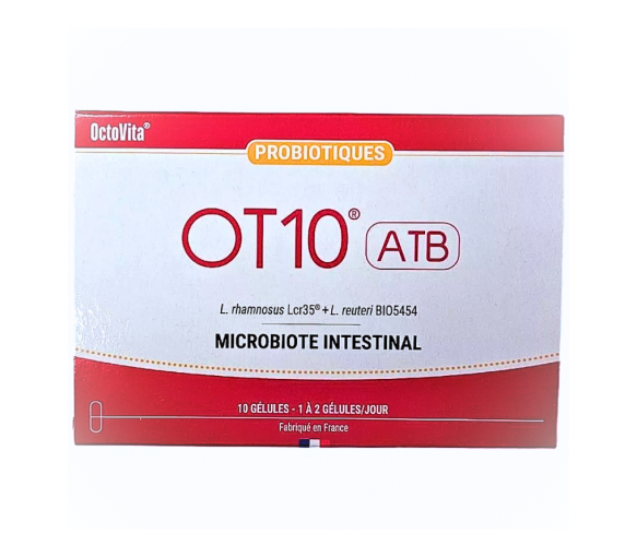 OT10 ATB Mikrobiota intestinal - Packung mit 10 Kapseln