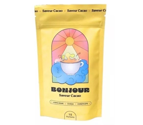 Hallo Getränk Geschmack Kakao - Beutel mit 90g (15 Portionen)