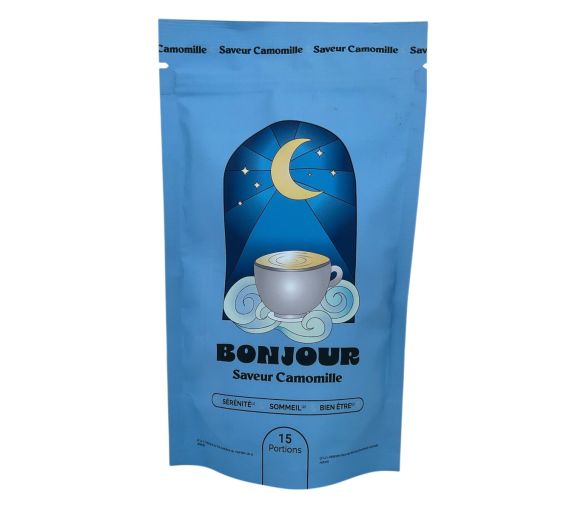 Hallo Nachtgetränk Geschmack Kamille - 90g Beutel (15 Portionen) - image 1