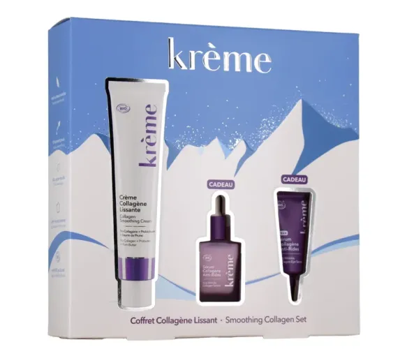 Kollagen-Glättungsset-Creme - Set mit 3 Produkten