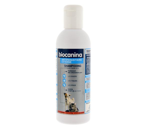 Antiparasitäres Shampoo für Hunde und Katzen Biocanina - Flasche mit 200 ml - image 1