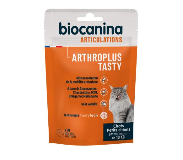 Arthroplus Tasty für Katzen und sehr kleine Hunde Biocanina - Beutel mit 30 schmackhaften Häppchen - image 1
