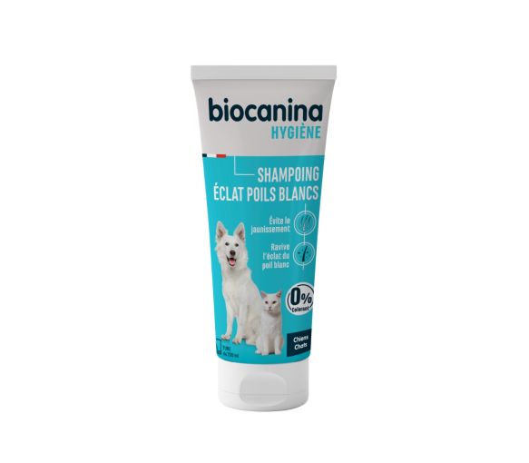 Shampoo für weißes Hunde- und Katzenhaar Biocanina - Tube mit 200 ml - image 1