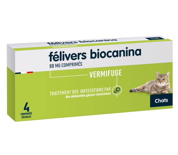 Félivers Biocanina - Packung mit 4 Tabletten - image 1