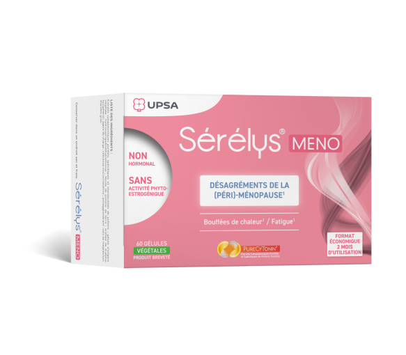 Sérélys Méno Beschwerden der (peri-)Menopause Sérélys - Packung mit 60 Kapseln