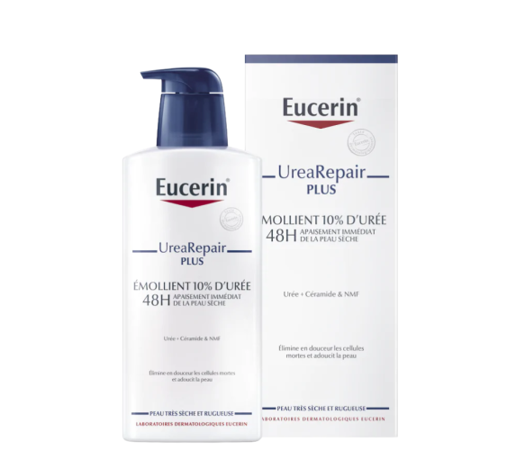 Complete Repair Emollient zur Reparatur von trockener Haut, reich an 10% Urea, Eucerin - Flasche mit 400 ml - image 1