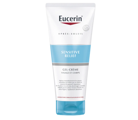 Sonnenschutz Sensitive Relief Gel-Creme nach der Sonne Eucerin - Tube mit 200 ml - image 1