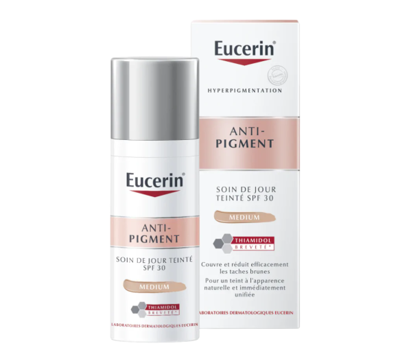 Tagespflege getönt anti-pigment SPF30 Farbton medium Eucerin - Pumpflasche 50 ml - image 1