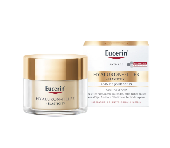 Hyaluron-Filler + Elasticity Tagespflege SPF15 Eucerin - 50 ml Tiegel - image 1