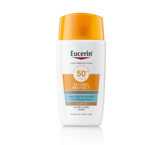Hydro Protect Ultra-leicht getöntes Fluid SPF 50+ Eucerin - Flasche mit 50ml - image 1