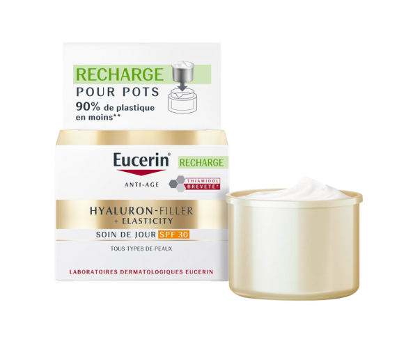 Hyaluron-Filler + Elastizität Tagespflege LSF30 Eucerin - Nachfüllung 50 ml - image 1