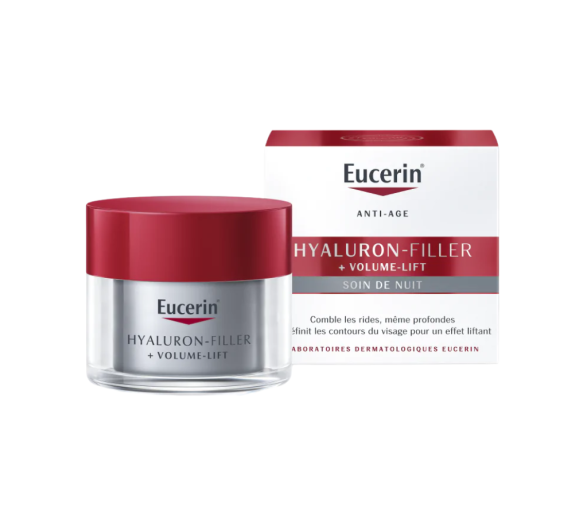 Hyaluron-Filler + Volumen-Lift Nachtpflege Eucerin - 50 ml Tiegel - image 1