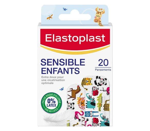 Sensible Kinderpflaster Elastoplast - Packung mit 20 Pflastern - image 1