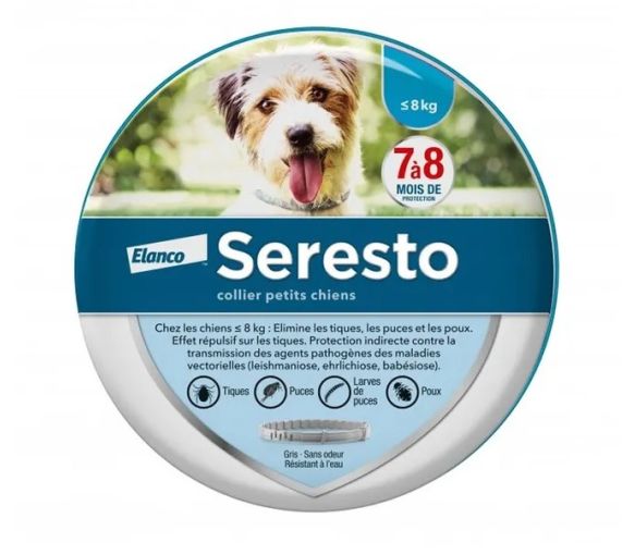 Seresto Antiparasitenhalsband für kleine Hunde Elanco - 1 Halsband - image 1