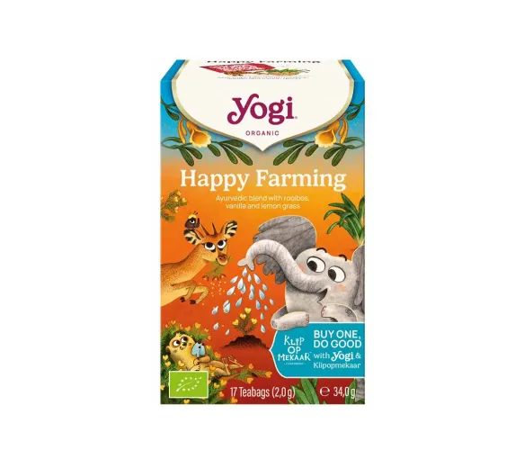 Happy Farming Infusion Yogi Tea - 17 Beutel Box