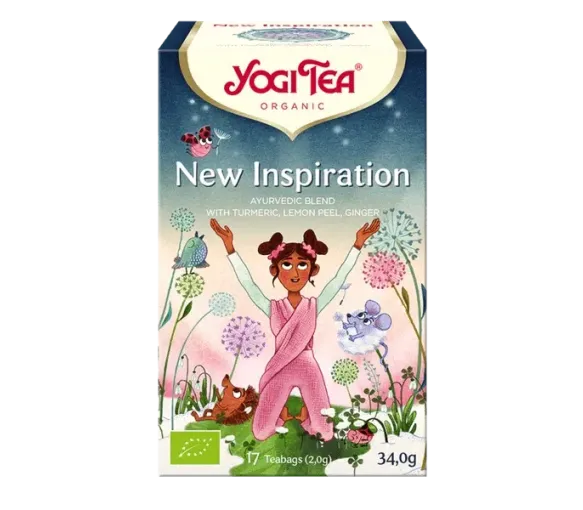 Neue Inspiration Bio Yogi Tea - Box mit 17 Beuteln
