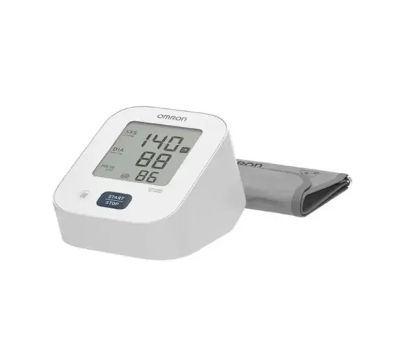Elektronisches Blutdruckmessgerät M2 Essential Omron - Box mit einem Blutdruckmessgerät + Manschette - image 1