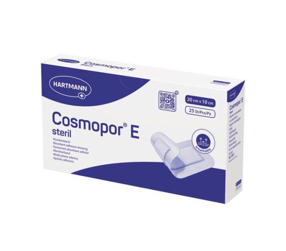 Cosmopor E Sterilverband Hartmann - Schachtel mit 25 Verbänden (15x8cm)