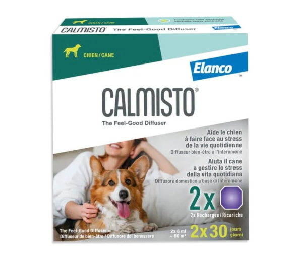 Calmisto Nachfüllung für den Diffusor für Hunde Elanco - 2 Nachfüllpackungen
