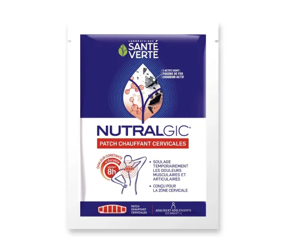 Nutralgic Wärmepflaster für den Nacken Gesundheit Grün - 2 Pflaster - image 1