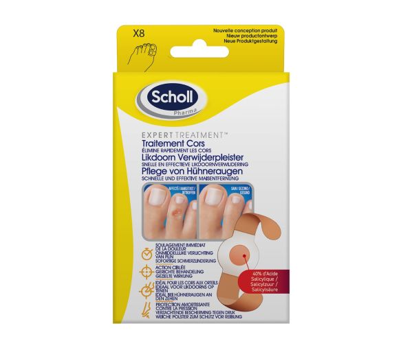 Scholl Hornhautbehandlungspflaster - 8 ultra-weiche Pflaster - image 1