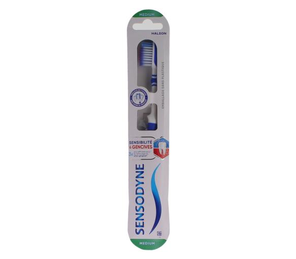 Zahnbürste Empfindlichkeit Zahnfleisch Medium Sensodyne - eine Zahnbürste