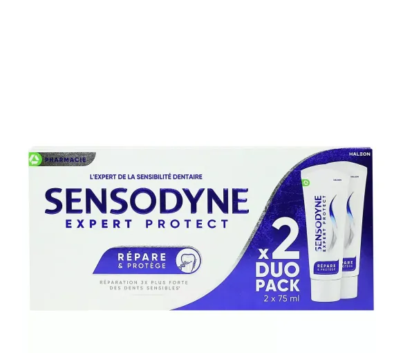Expert Protect Zahnpasta repariert und schützt Sensodyne - 2 Tuben à 75 ml