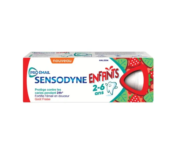 Pro-Email Zahnpasta mit sanftem Minzgeschmack für Kinder von Sensodyne - Tube mit 50 ml