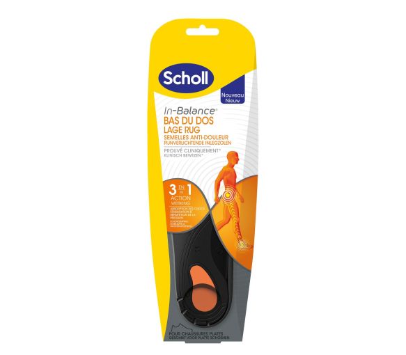 In-Balance Scholl Schmerzfrei Einlegesohlen für den unteren Rücken - 1 Paar - image 1