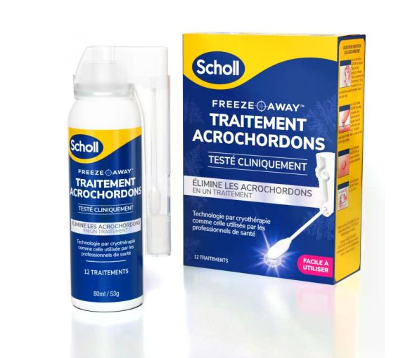 Freeze Away Behandlung von Hautwarzen Scholl - Packung mit 12 Behandlungen