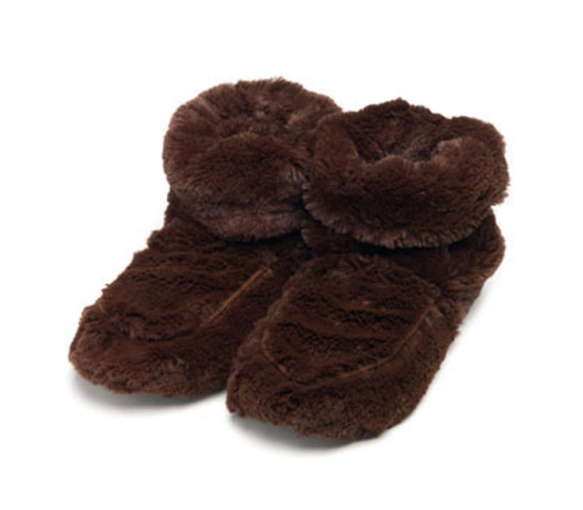 Warmies Stiefel Mikrowellenkissen mit Hirsesamen Soframar - 1 Paar Hausschuhe