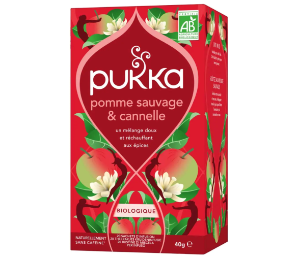 Wild Apple & Cinnamon Pukka - Box of 20 Sachets