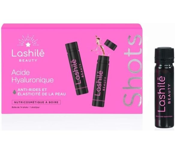 Hyaluronsäure Lashilé Beauty - Box mit 14 Shots - image 1