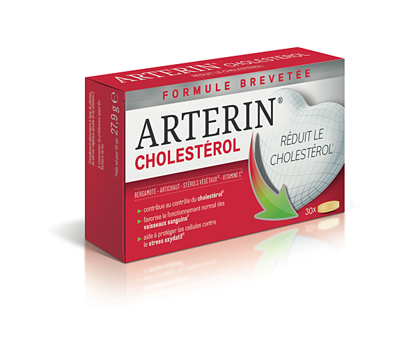 Arterin Cholesterin Omega Pharma - Packung mit 30 Tabletten