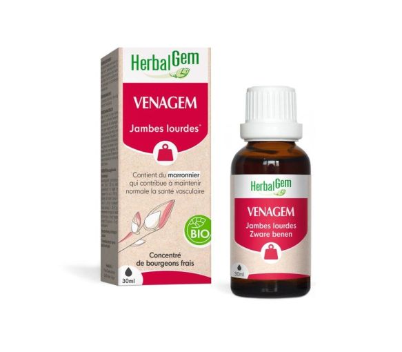 Venagem schwere Beine bio Herbalgem - Flasche mit 30ml