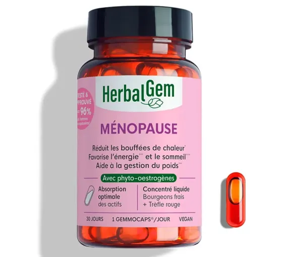 Ménopause Herbalgem - Packung mit 30 Kapseln - image 1