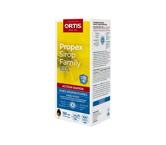 Propex Sirup Familie Kinder Atemwege Ortis - Flasche 150ml