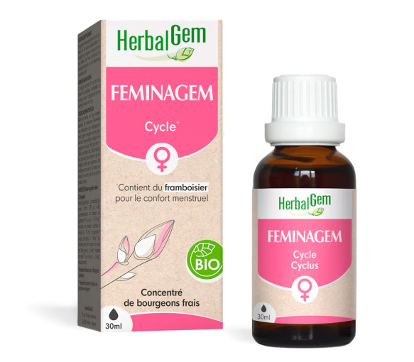 Feminagem Zyklus BIO Herbalgem - Flasche mit 30ml - image 1