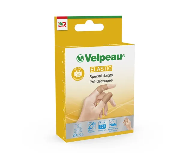 Elastische Fingerpflaster Velpeau - Schachtel mit 20 Stück - image 1