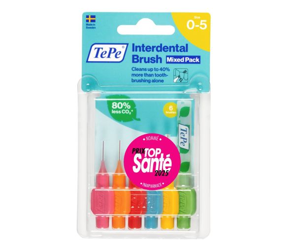 Originale Interdentalbürsten TePe - Pack mit 6 Bürsten in allen Größen - image 1