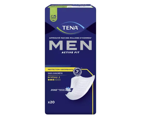 Absorbierende Schutzunterlagen für Männer Stufe 2 Tena - 20 Servietten - image 1
