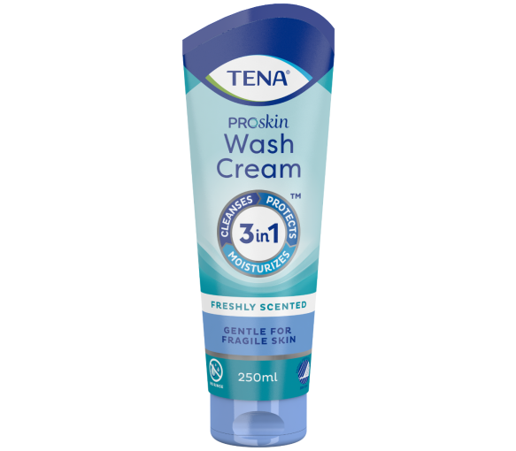 Proskin Pflegecreme für empfindliche, reife Haut Tena - Tube mit 250 ml