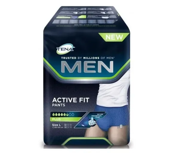 Active Fit Pants Herren Plus Tena - 9 Schutzeinrichtungen Größe L (95-130 cm) - image 2