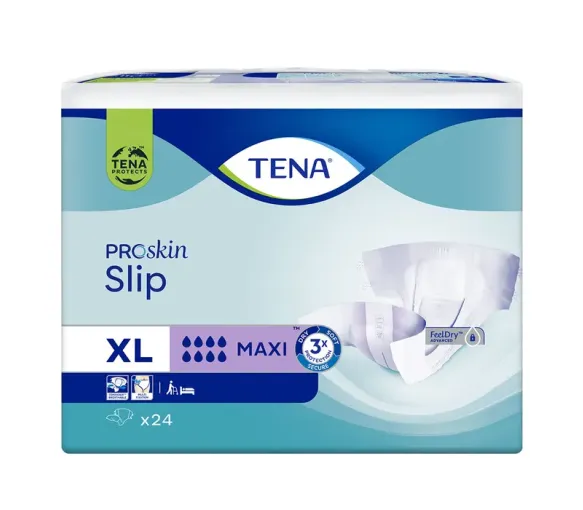 Proskin Erwachsenenwindeln Maxi Größe XL Tena - Packung mit 24 Wechseln - image 1