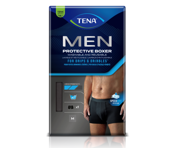 Men Boxer waschbar wiederverwendbar Größe M Tena - ein Boxer - image 1