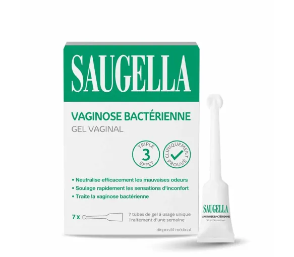 Vaginalgel Bakterielle Vaginose Saugella - 7 Tuben zu 5ml - image 1